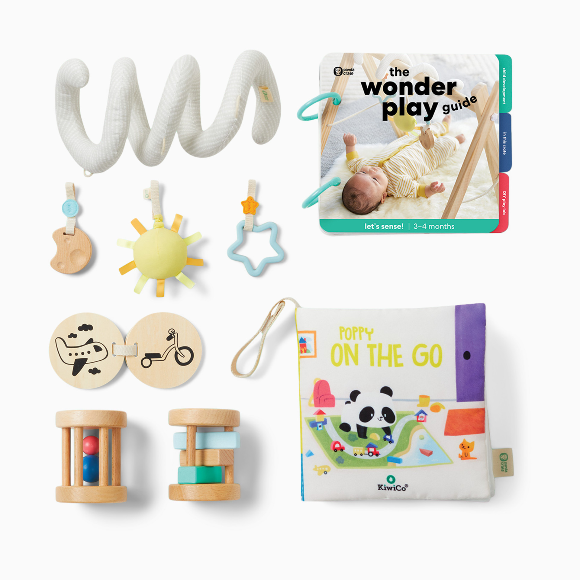 KiwiCo Panda Crate Plus (Newborn or 3 Month Bundle) - 1 Crate