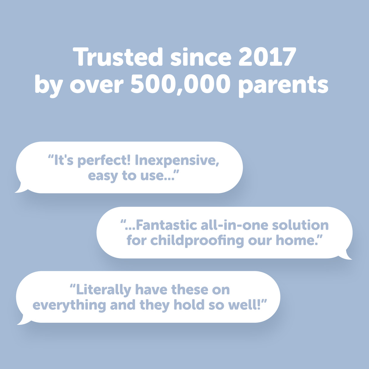 Jool Baby Multi-Purpose Adhesive Child Safety Strap (4-Pack) - White.