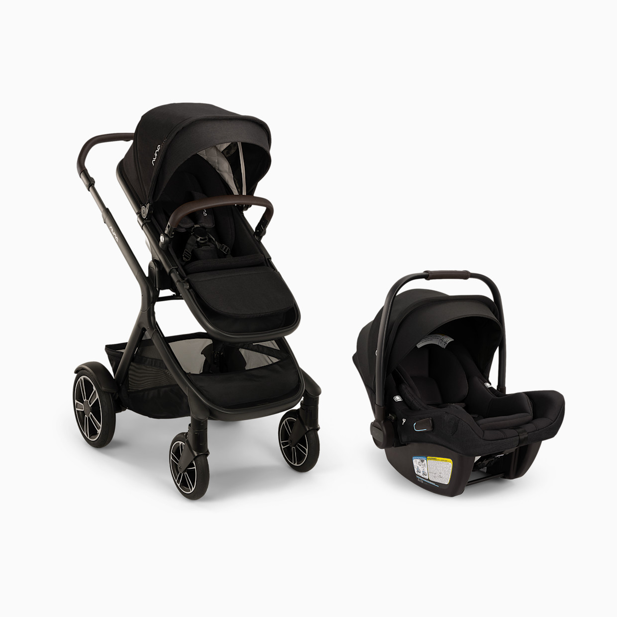 Nuna Demi next + Pipa aire RX - Caviar/Chocolate.