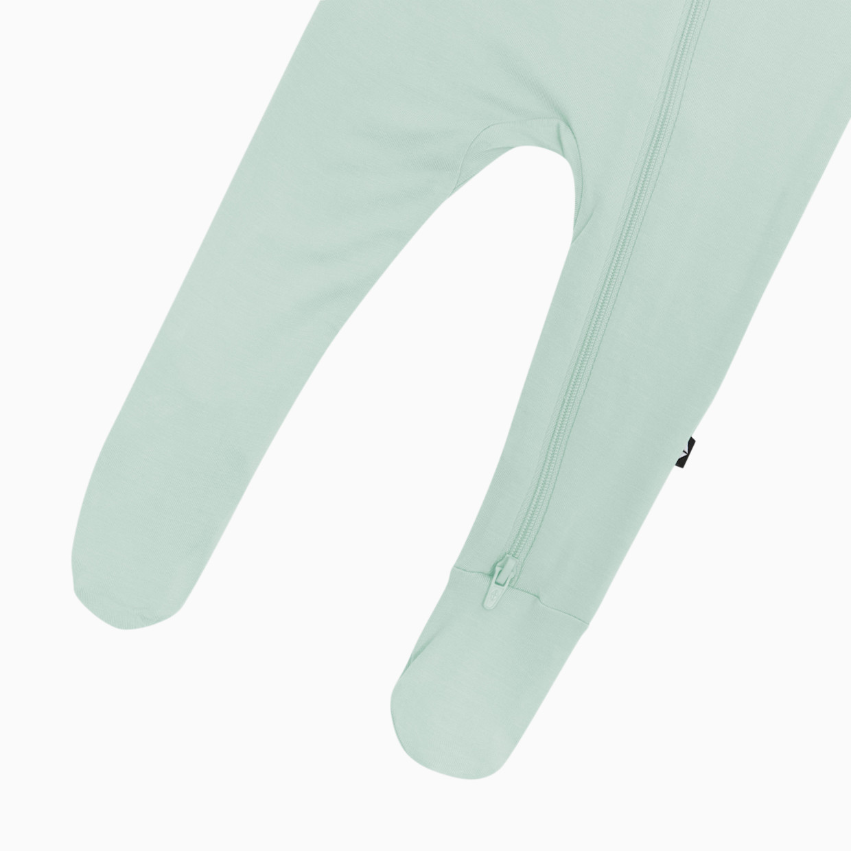 Kyte Baby Zipper Footie - Sage, Newborn.