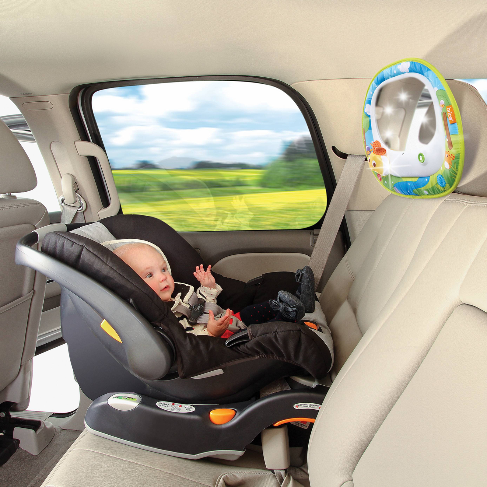 musical baby mirror for car