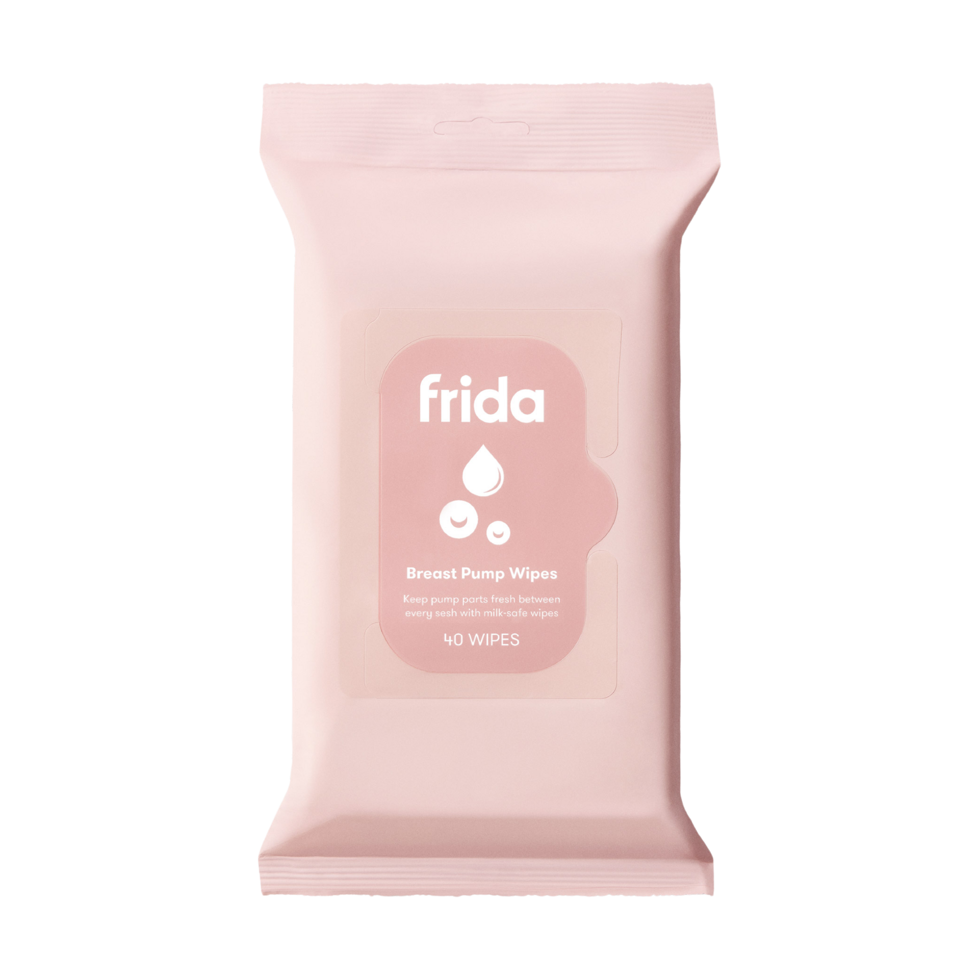 Frida Mom Pump Cleaning Wipes.