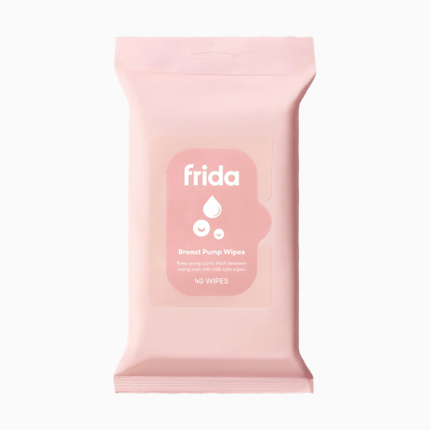 Frida Mom Pump Cleaning Wipes.