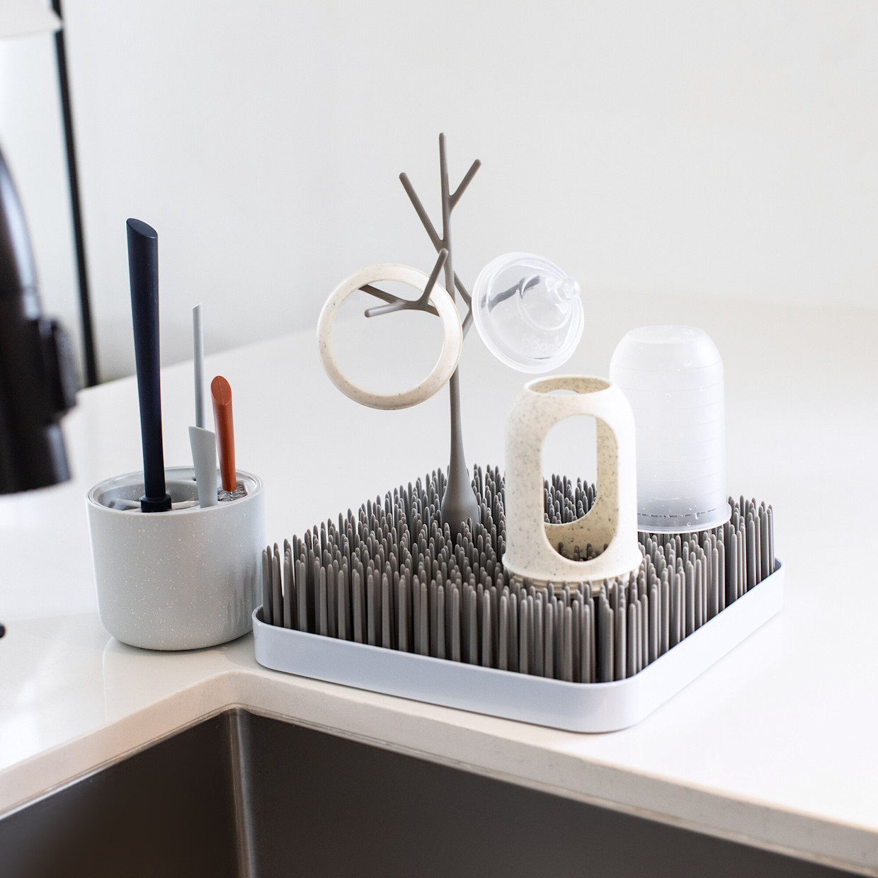 Boon Boon x Babylist NURSH Baby Bottle & Accessories Starter Set.