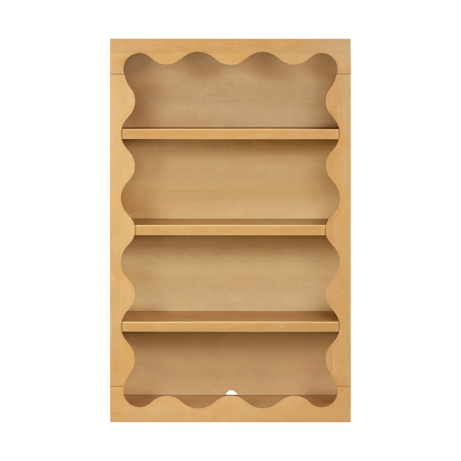 babyletto Lido Wave Bookcase - Honey.