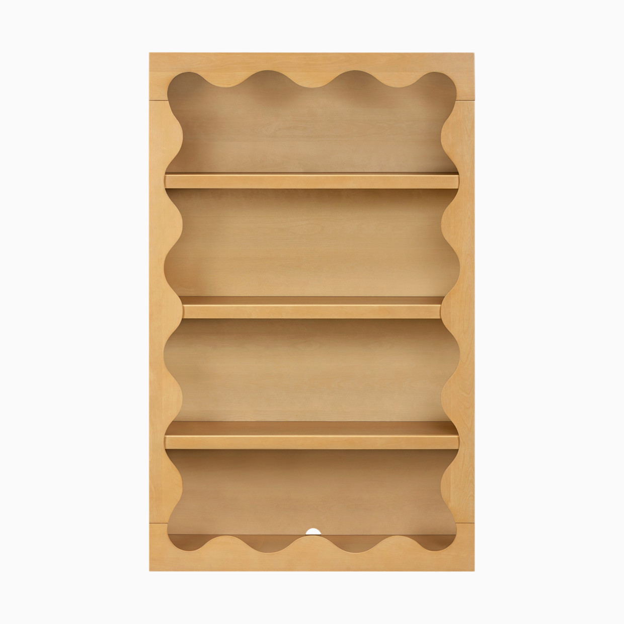 babyletto Lido Wave Bookcase - Honey.