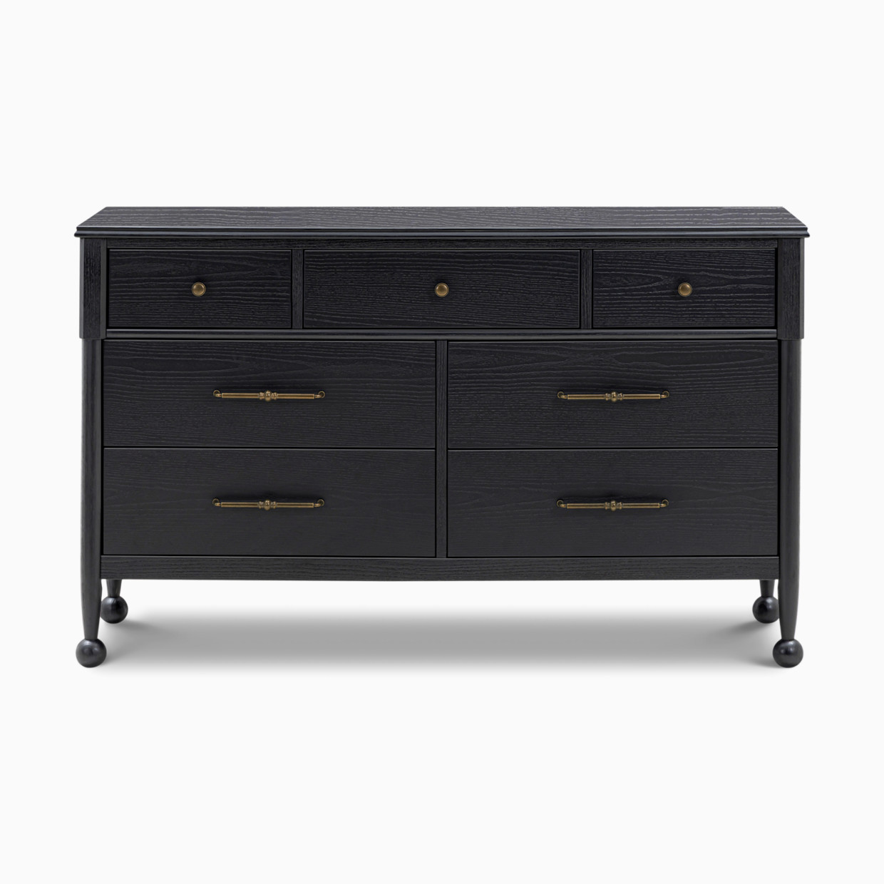 Namesake Alouette 7-Drawer Wide Assembled Dresser - Archival Black.