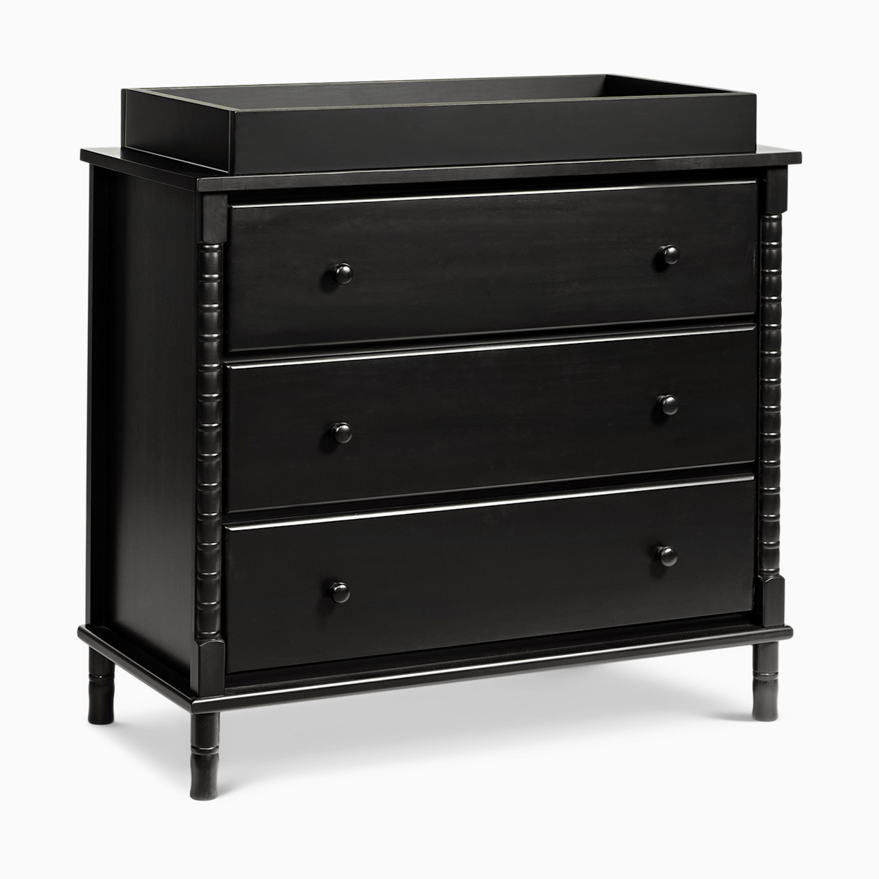 daVinci Jenny Lind Spindle 3-Drawer Dresser - Ebony.