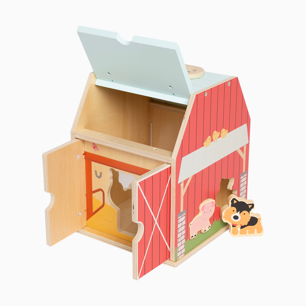 Pearhead Farm Animal Sorting Barn Toy.
