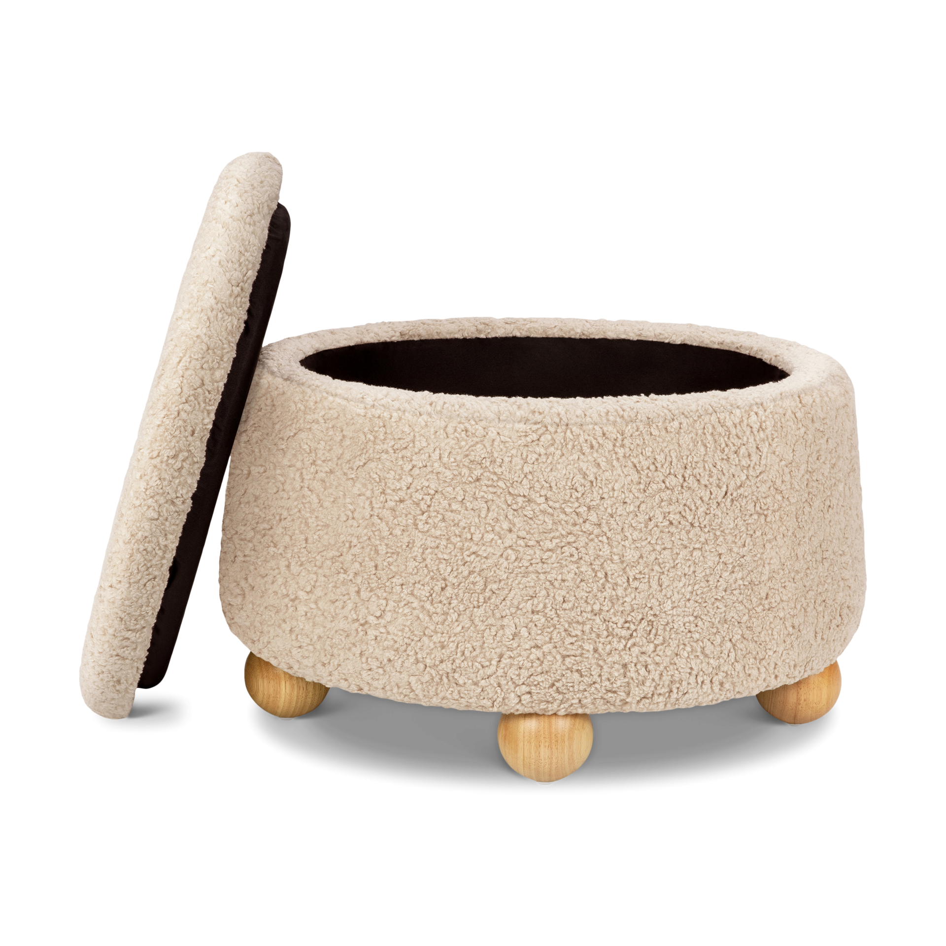 Thumbnail of Chai Shearling With Honey Ball Feet