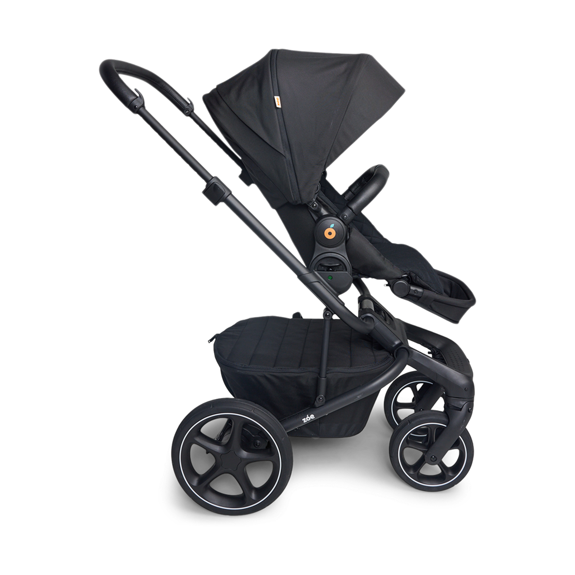 Zoe Journey Carry Cot - Black.