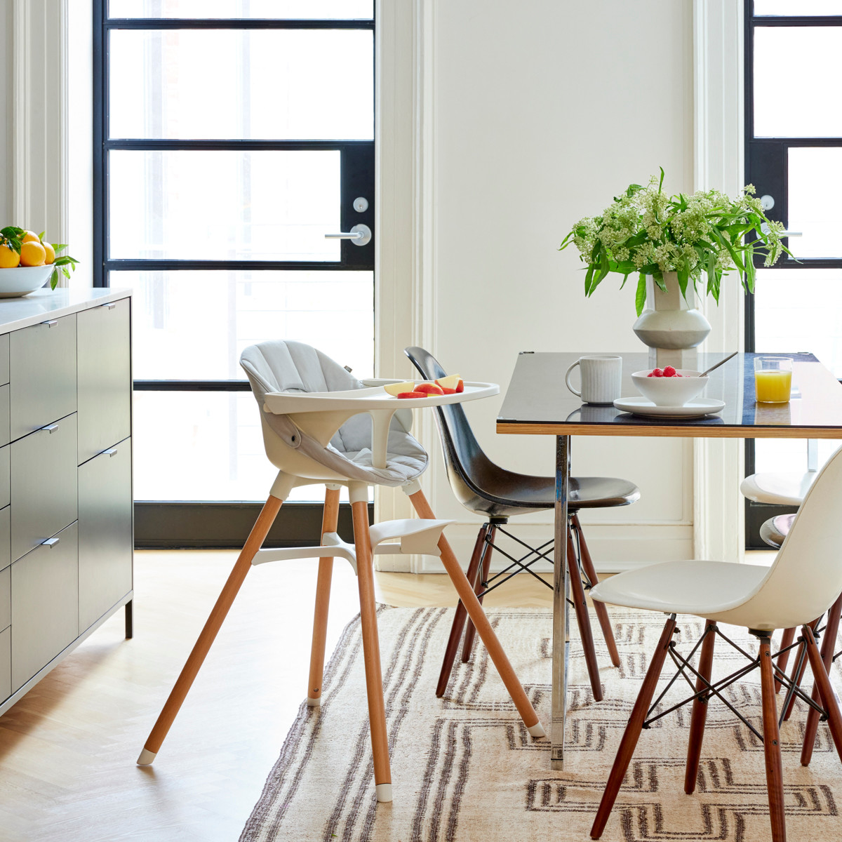 Lalo Chair Seat Cushion - Grey.