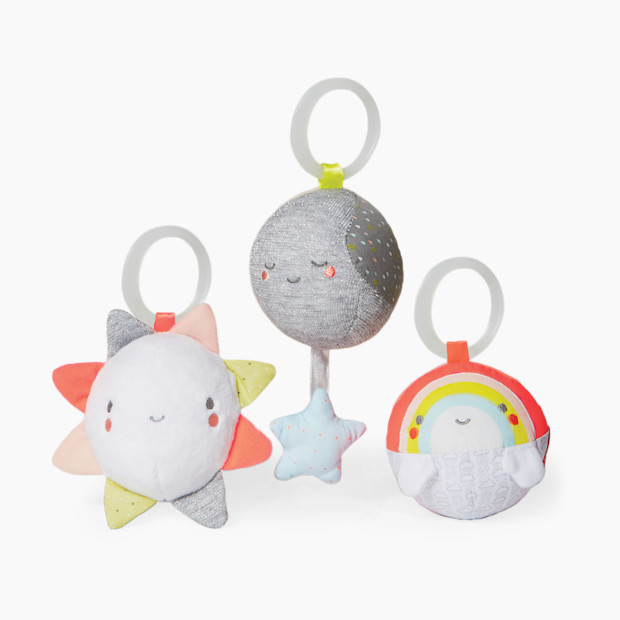 Skip Hop Silver Lining Ball Trio Stroller Toys.