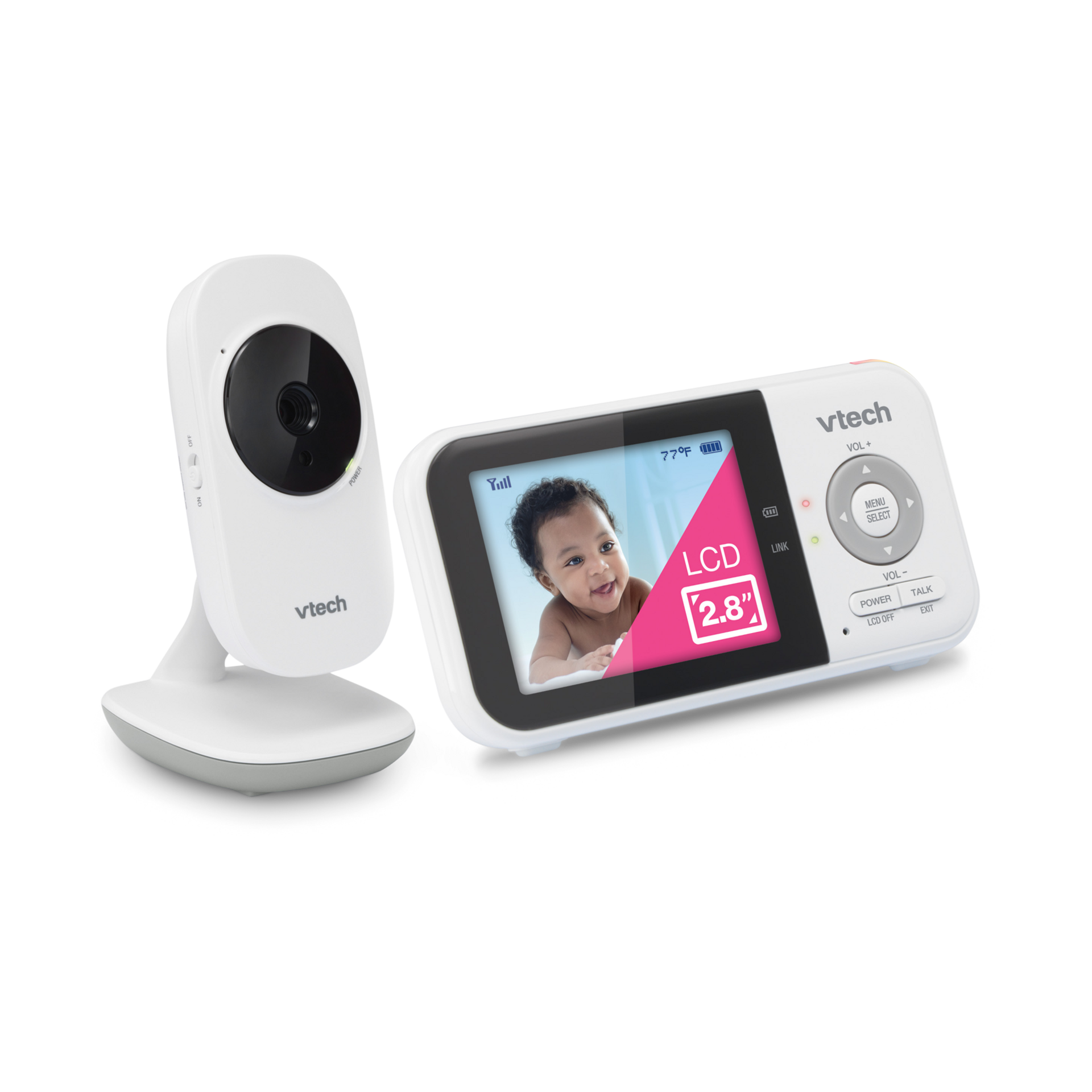 VTech VM819 2.8" Digital Video Baby Monitor.