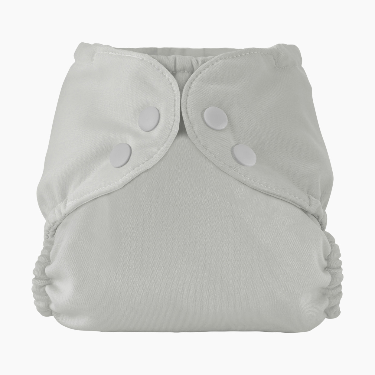 Esembly Recycled Diaper Cover (Outer) + Swim Diaper - Dove, Size 2 (18-35 Lbs).