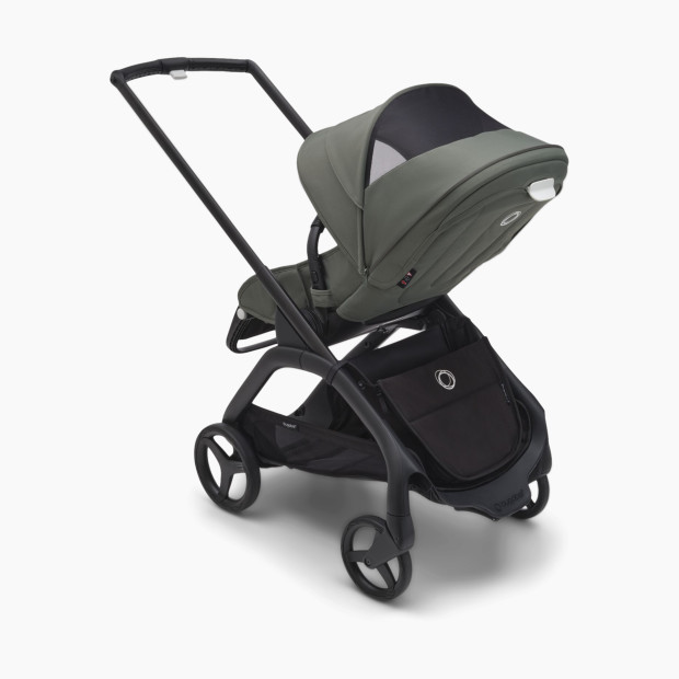 Bugaboo Dragonfly Seat Complete Stroller - Black/Forest Green-Forest Green.