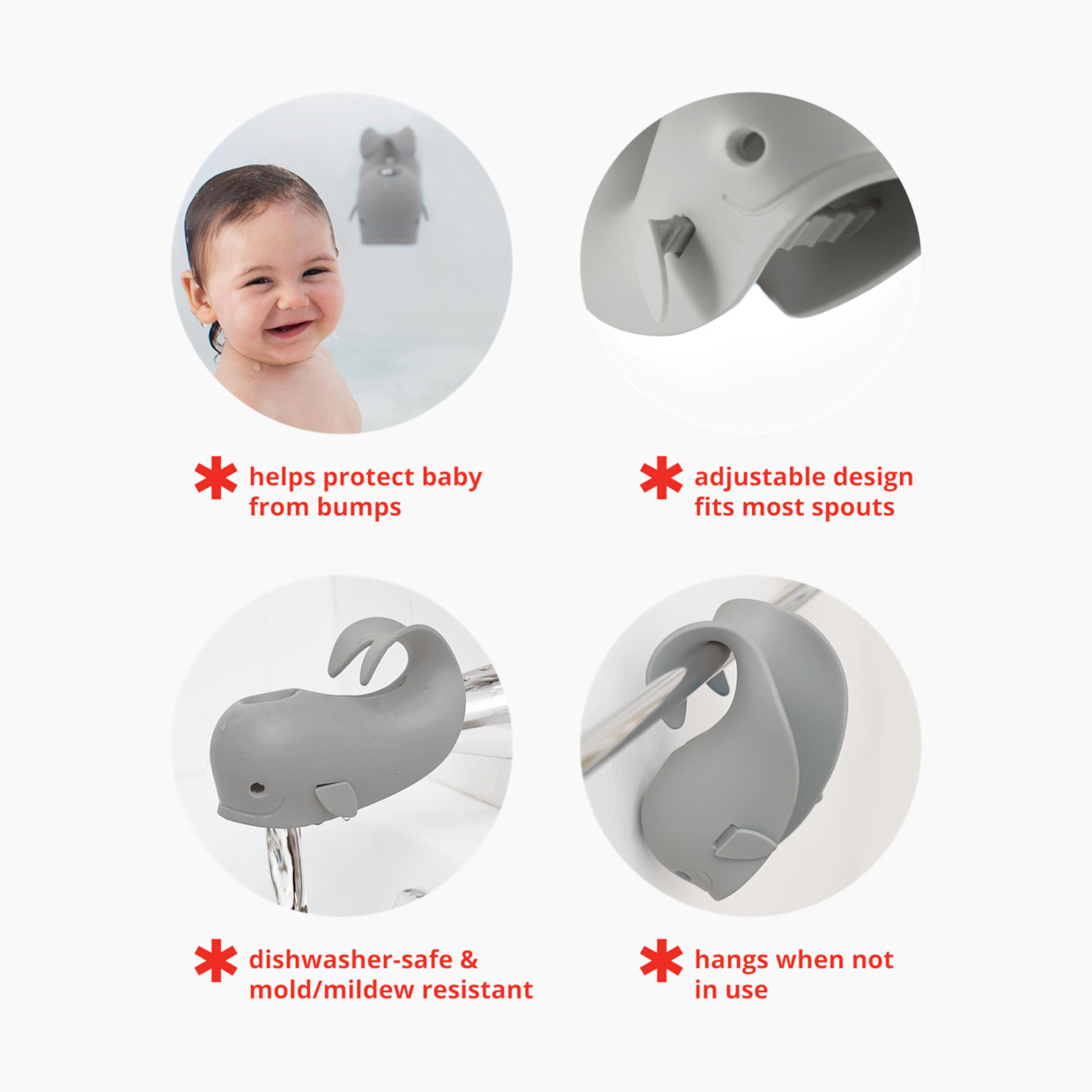 Skip Hop Moby Spout Cover - Grey.