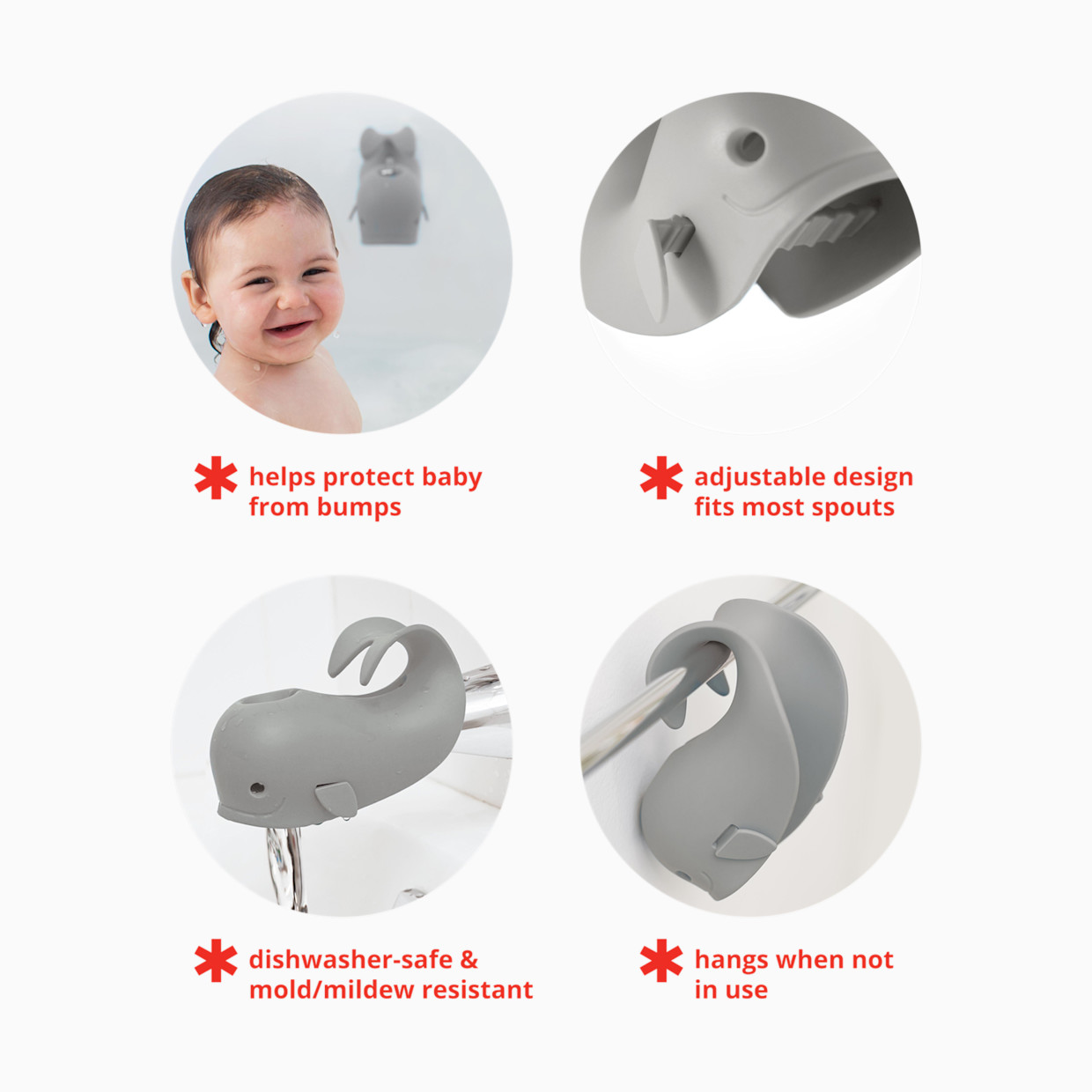 Skip Hop Moby Spout Cover - Grey.