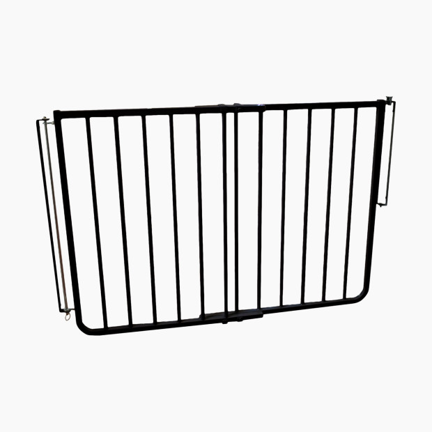 Cardinal Gates Outdoor Aluminum Wall Mounted Safety Gate (Model SS30OD) - Black.