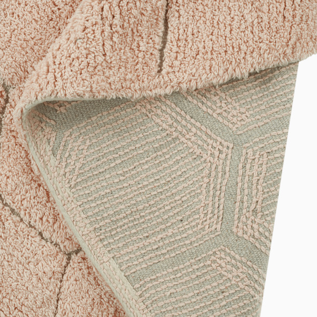 Lorena Canals Round Honeycomb Washable Rug.