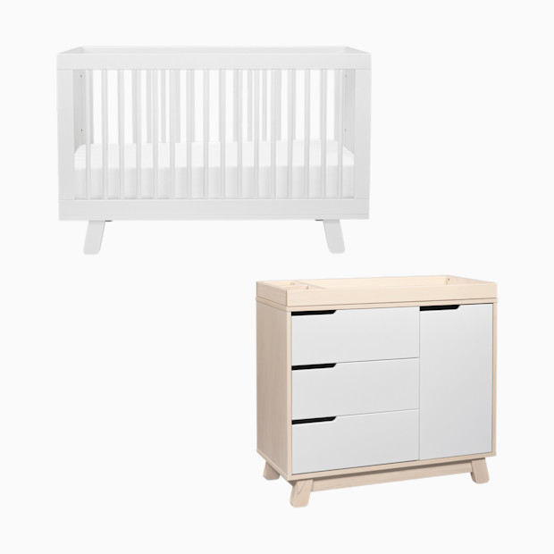babyletto Hudson Crib & Hudson Dresser Bundle.