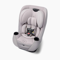 Maxi-Cosi Pria Max 3-in-1 Convertible Car Seat, Infant to Toddler Car Seat, ClipQuick Magnetic Chest Clip, Quick-Install Latch, Machine-Washable Cover, 5-100 lbs, Oyster Shell