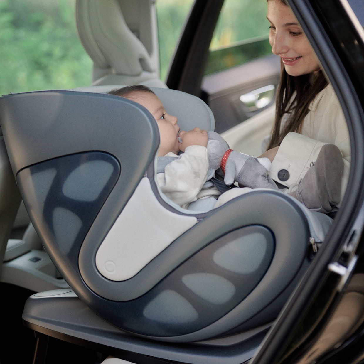 babyark Car Seat Cover - Glacier Ice.