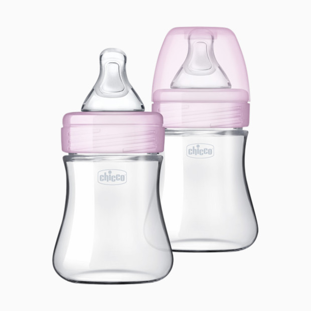 Chicco Duo Hybrid Baby Bottles with Invinci-Glass.