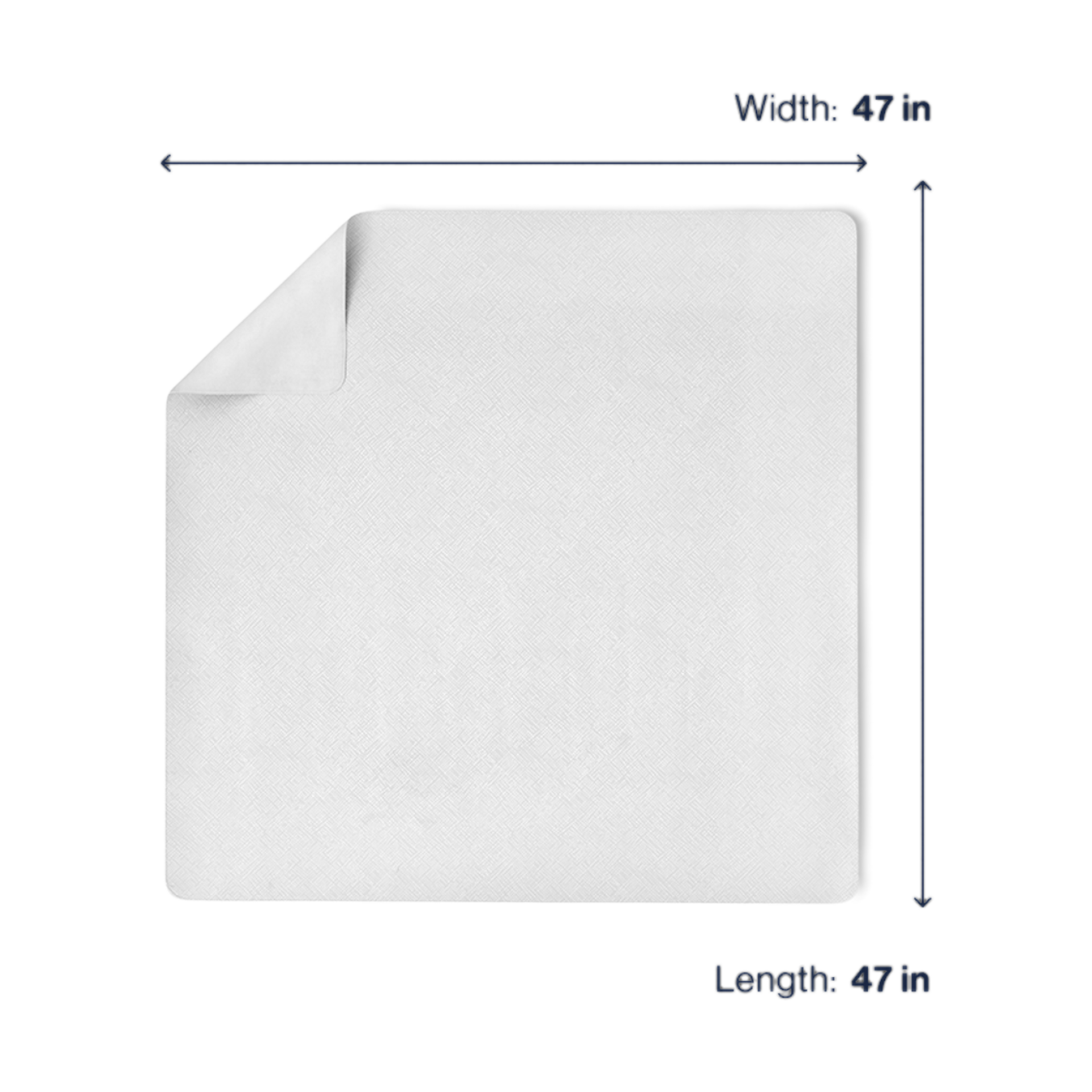 Lalo Splat Mat - Grey Scattered Dot.