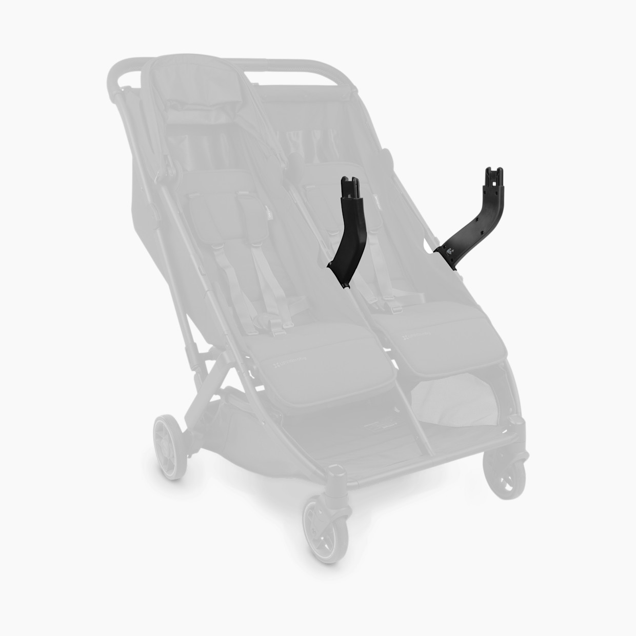 UPPAbaby Adapters for Minu Duo (Mesa/Mesa V2, Mesa Max, Mesa i-Size, Aria) - Black.