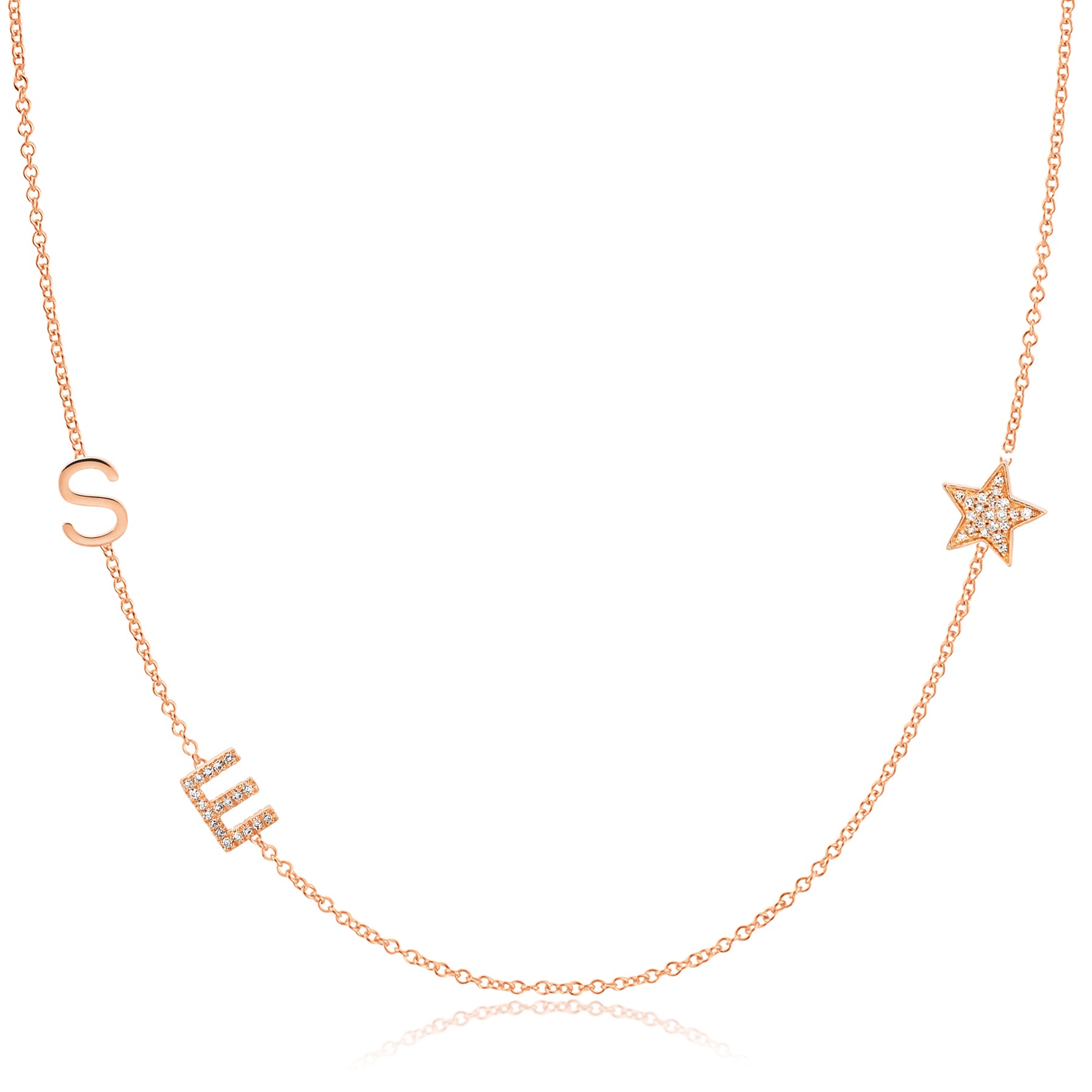 Maya Brenner Custom Gold Necklace.