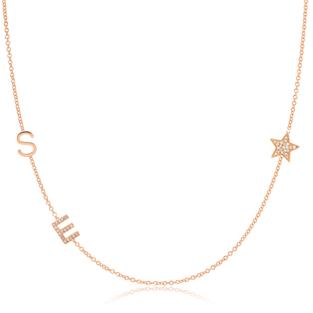 Maya Brenner Custom Gold Necklace.