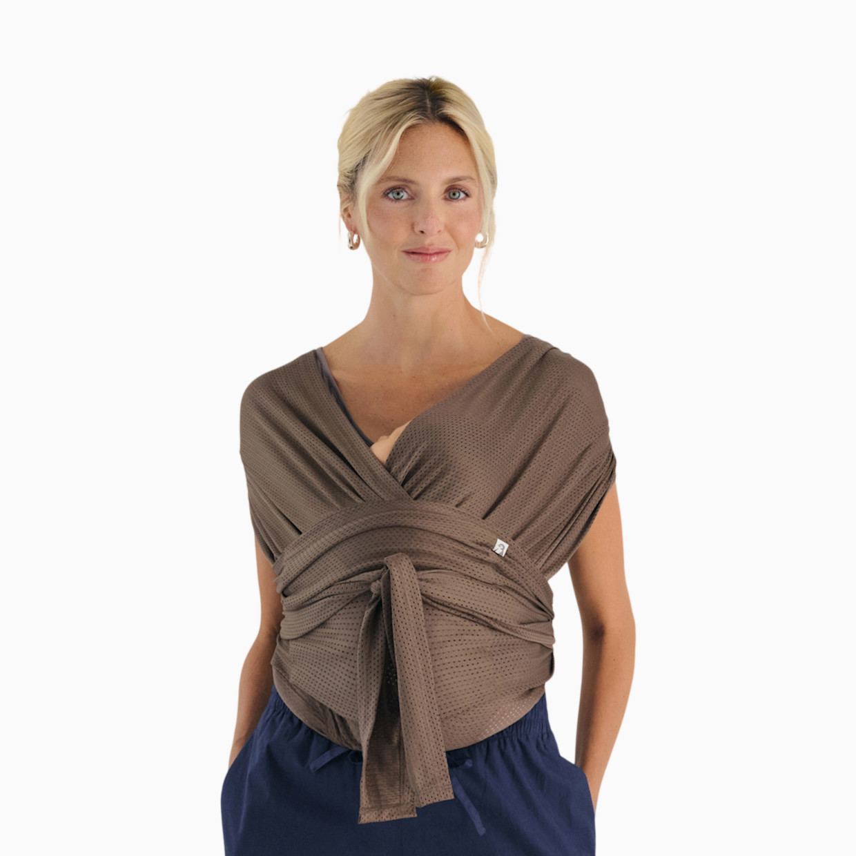 Konny Baby Wrap Carrier Flex Airmesh - Mocha, M-4 Xl.