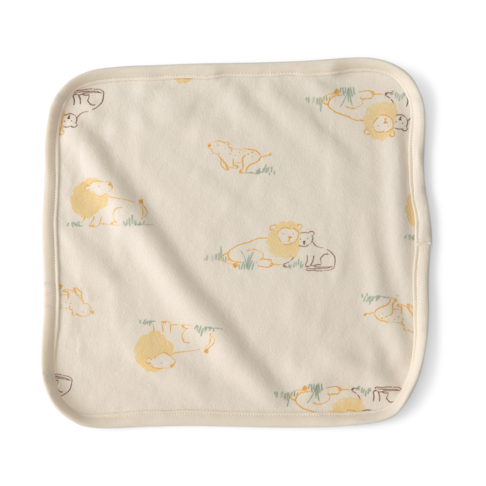 Carter's Wash Cloths (6 Pack) - Yellow Lion.