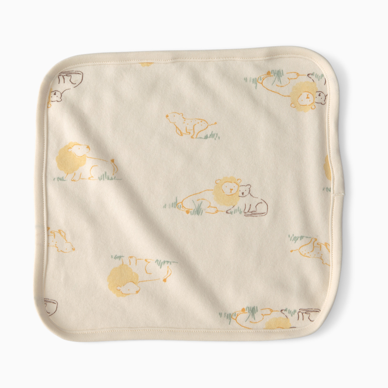 Carter's Wash Cloths (6 Pack) - Yellow Lion.