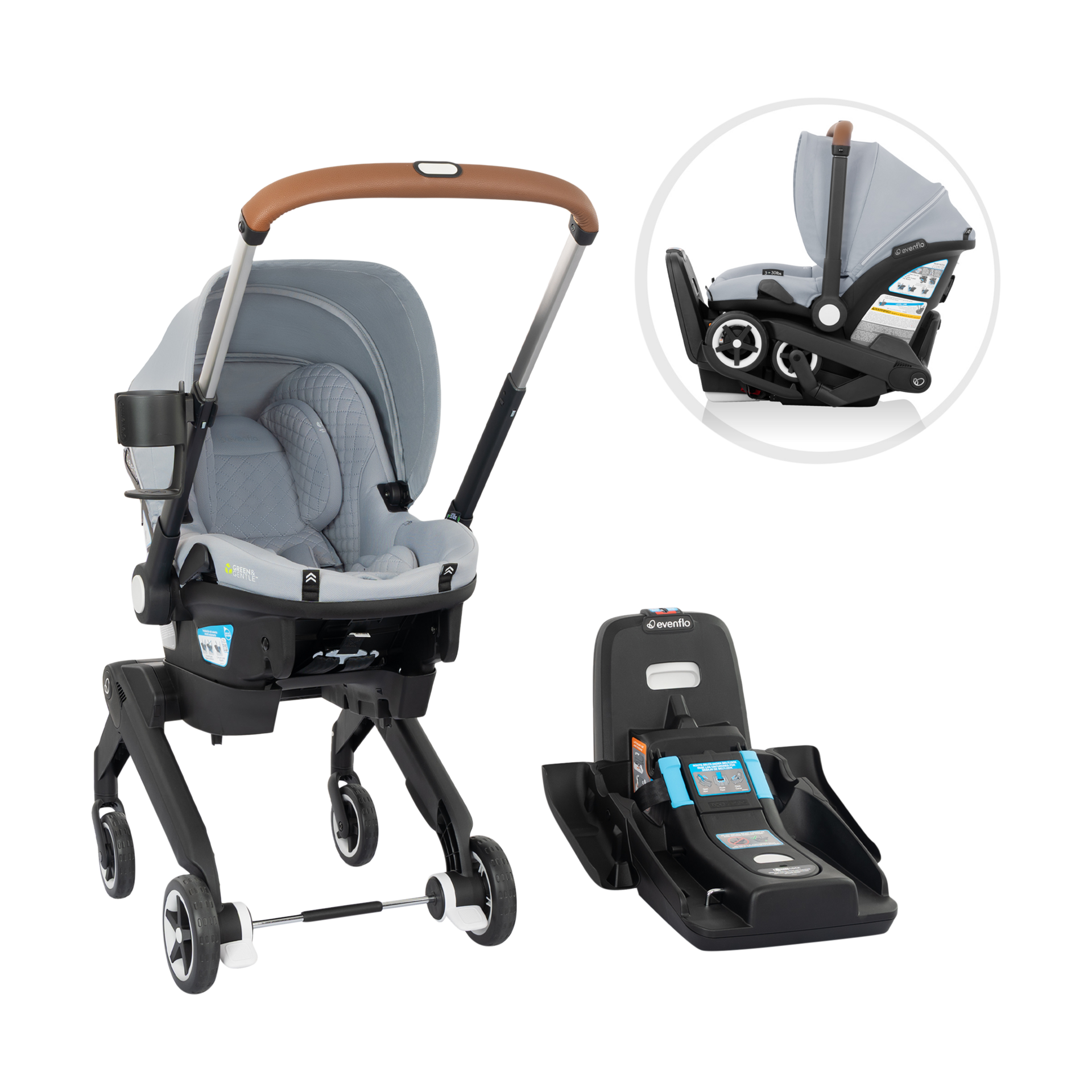 Thumbnail of Quartz With Green & Gentle Fabric