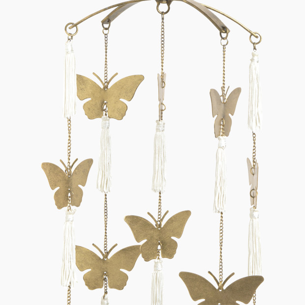 Crane Baby Butterfly Brass Finish Ceiling Hanging.