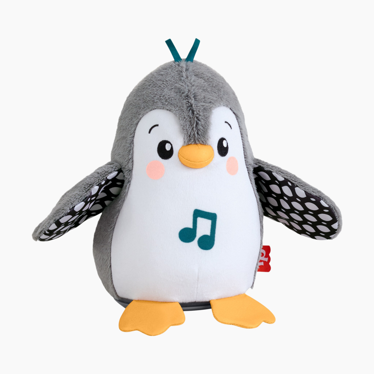 Fisher-Price Flap & Wobble Penguin Musical Plush Toy.
