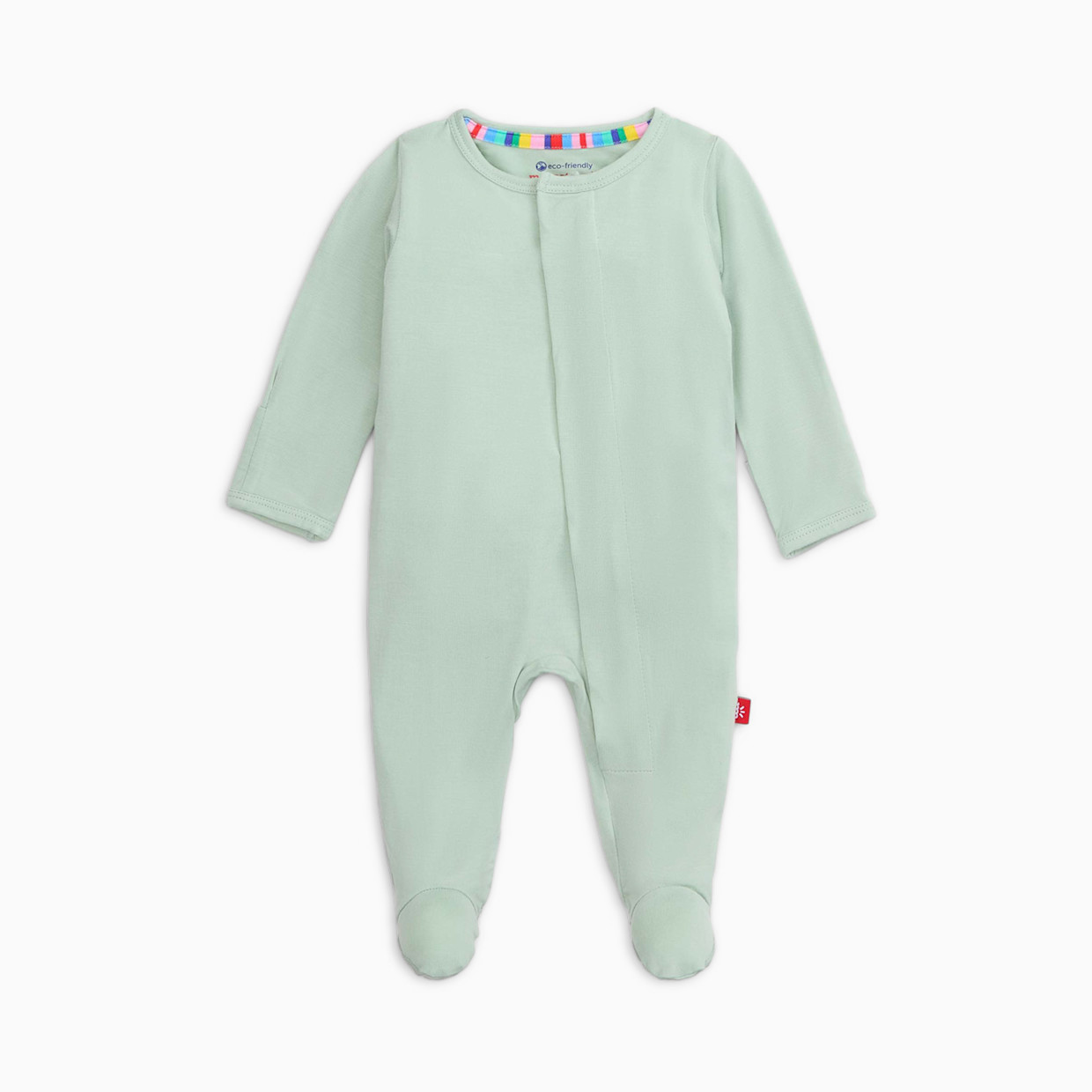 Magnetic Me Modal Magnetic Footie - Sea Foam, 3-6 M.