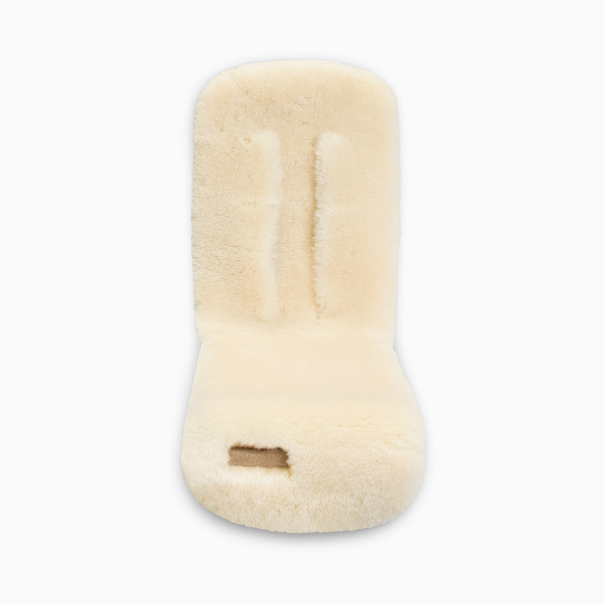 UPPAbaby Seat Liner Luxe - Natural Shearling Wool.