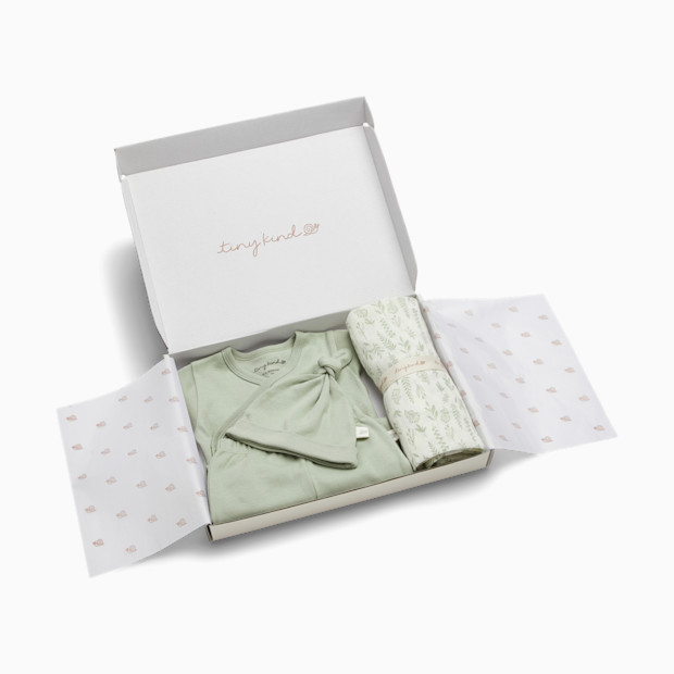Tiny Kind New Arrivals Organic 4 Piece Gift Set.