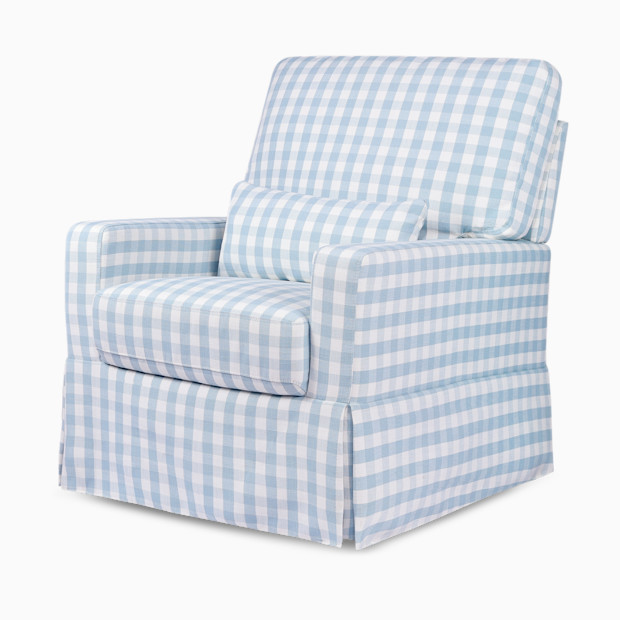Namesake Crawford Pillowback Comfort Swivel Glider.