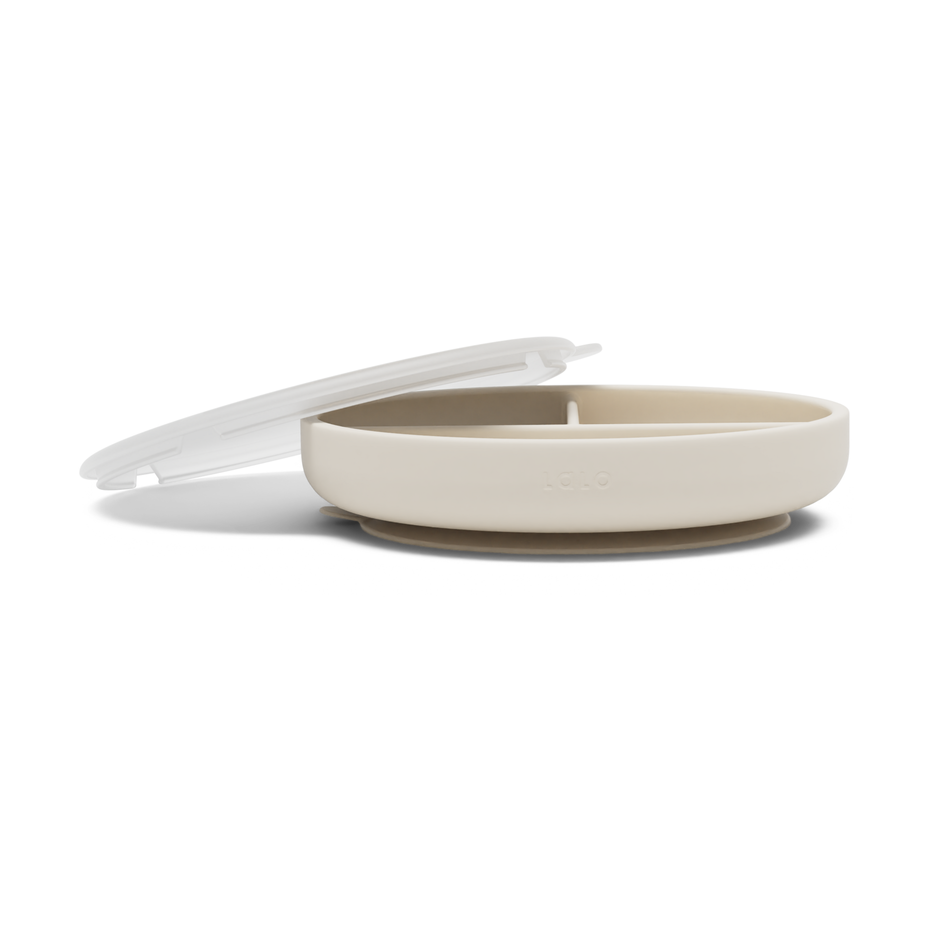 Lalo Suction Plate + Lid.