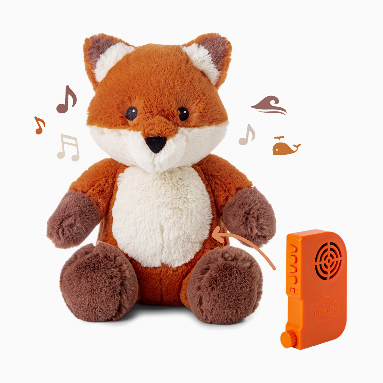 Cloud B Frankie the Fox.