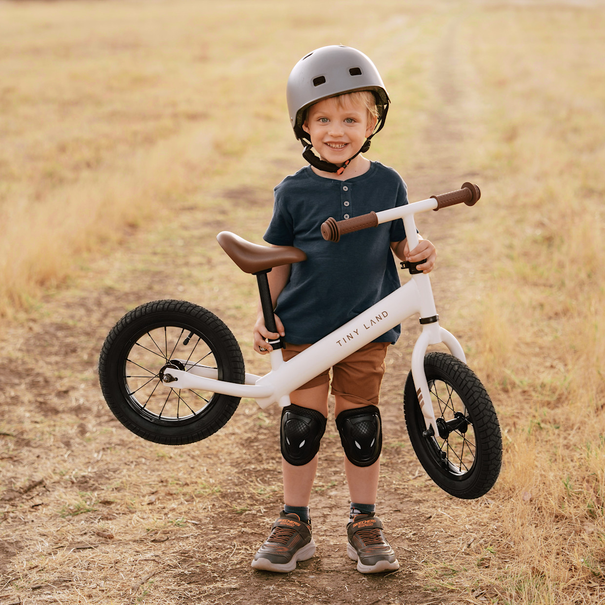 Tiny Land Balance Bike - Milky White.