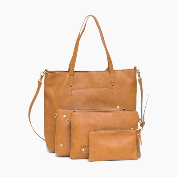 Bella Tunno Boss Diaper Tote - Cognac.