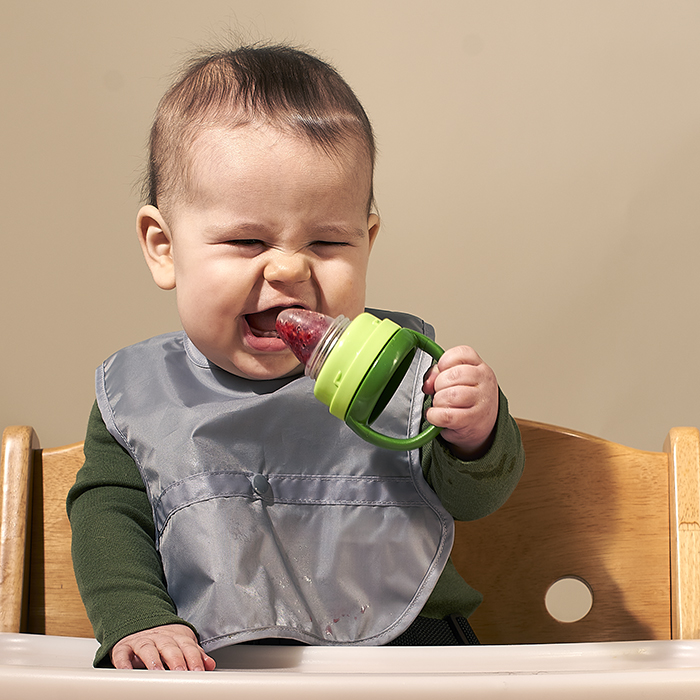 GREEN SPROUTS Sprout Ware Eco First Foods Self Feeder Gray Babylist