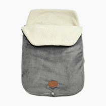 JJ Cole Bundleme - Original, Baby Bunting Bag, Winter Protection for Baby Car Seats and Strollers, Graphite