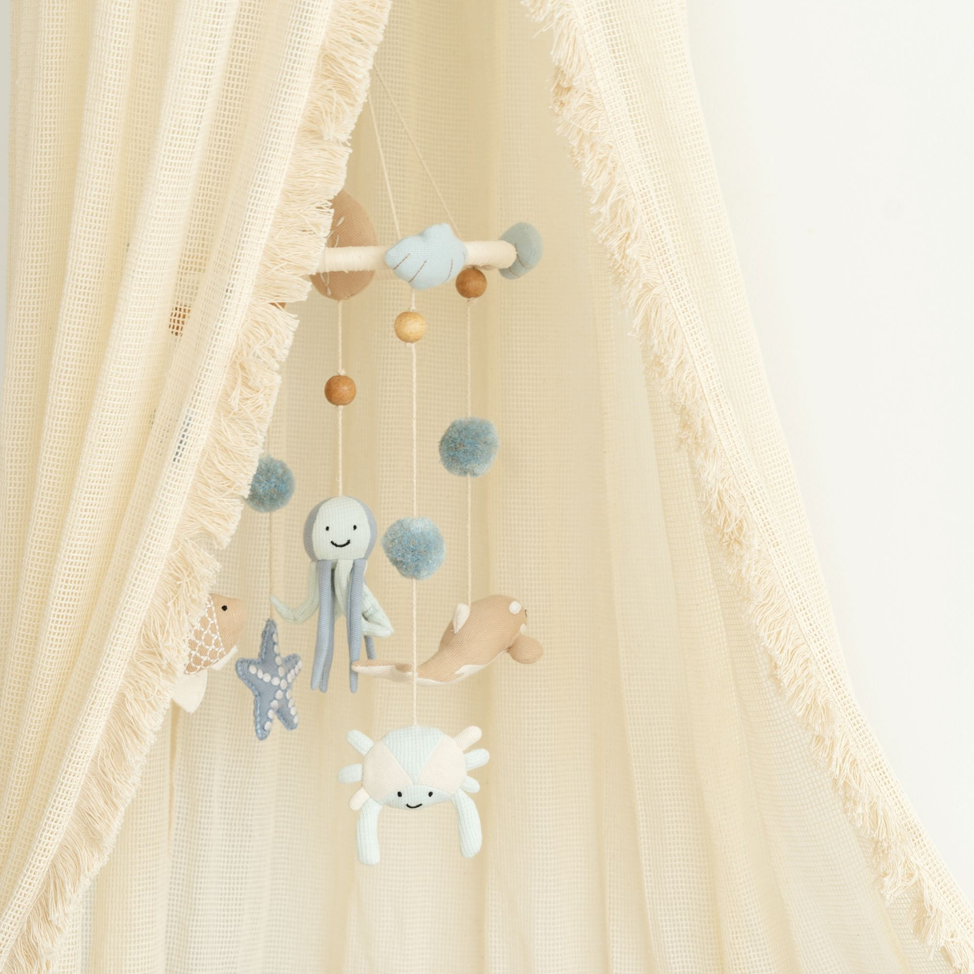 Crane Baby Cove Ocean Life Ceiling Hanging Mobile - Cove Ocean.