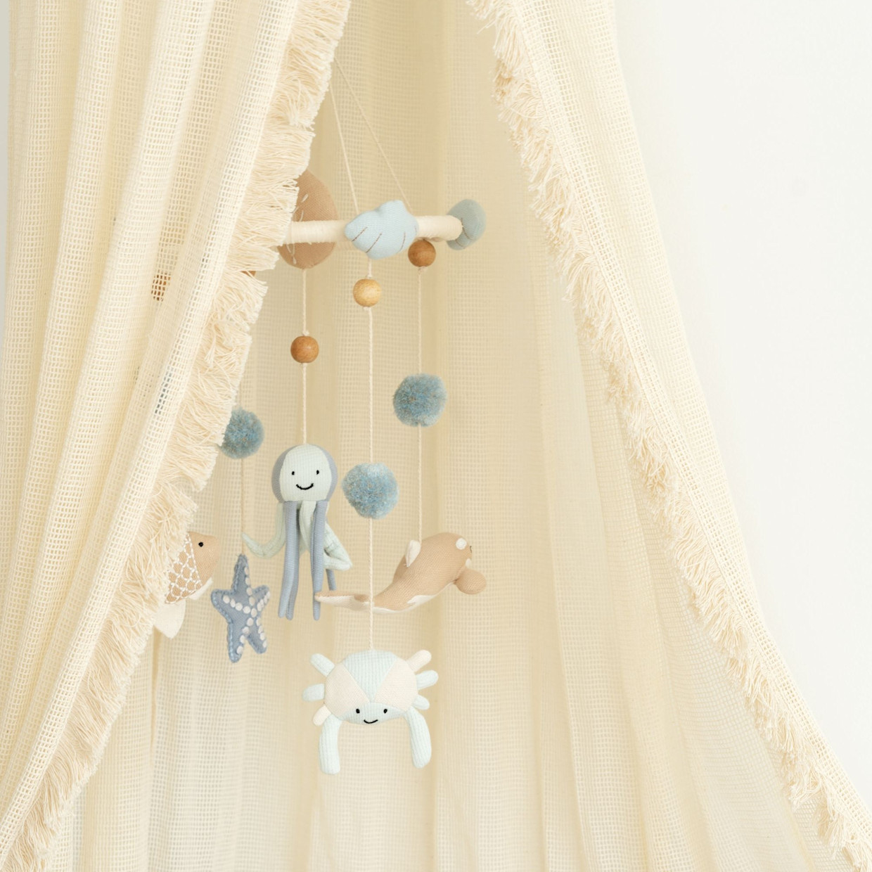 Crane Baby Cove Ocean Life Ceiling Hanging Mobile - Cove Ocean.